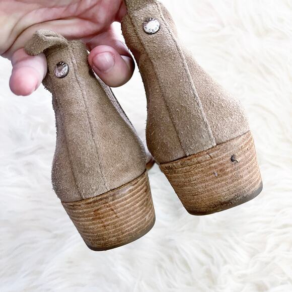 Michael Michael Kors Shaw Suede Chelsea Bootie - Picture 6 of 7